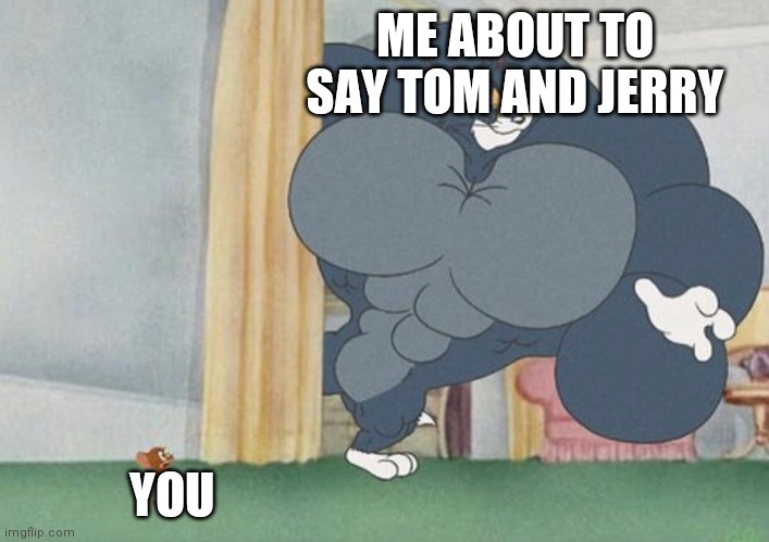 tom and jerry | ME ABOUT TO SAY TOM AND JERRY YOU | image tagged in tom and jerry | made w/ Imgflip meme maker