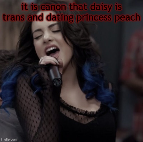 pan panik | it is canon that daisy is trans and dating princess peach | image tagged in pan panik | made w/ Imgflip meme maker