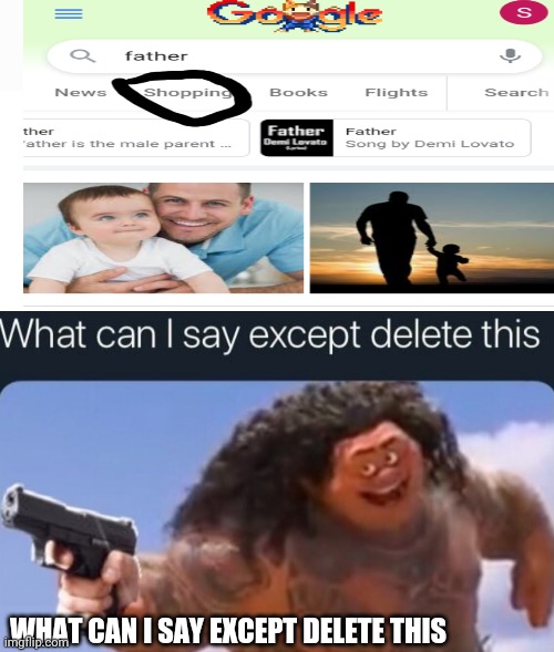WHAT CAN I SAY EXCEPT DELETE THIS | image tagged in blank white page,what can i say except delete this | made w/ Imgflip meme maker