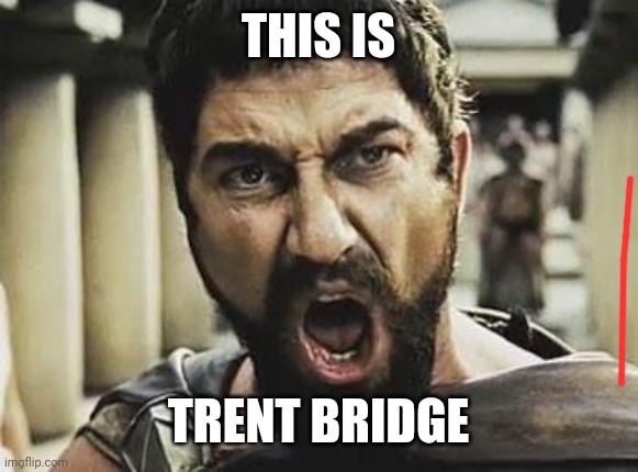This is Sparta | THIS IS; TRENT BRIDGE | image tagged in this is sparta | made w/ Imgflip meme maker