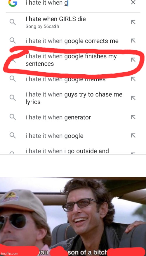 You just did. | image tagged in memes,google,google search | made w/ Imgflip meme maker
