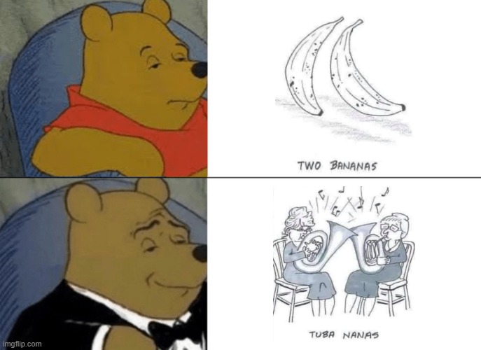 Tuxedo Winnie The Pooh Meme | image tagged in memes,tuxedo winnie the pooh | made w/ Imgflip meme maker
