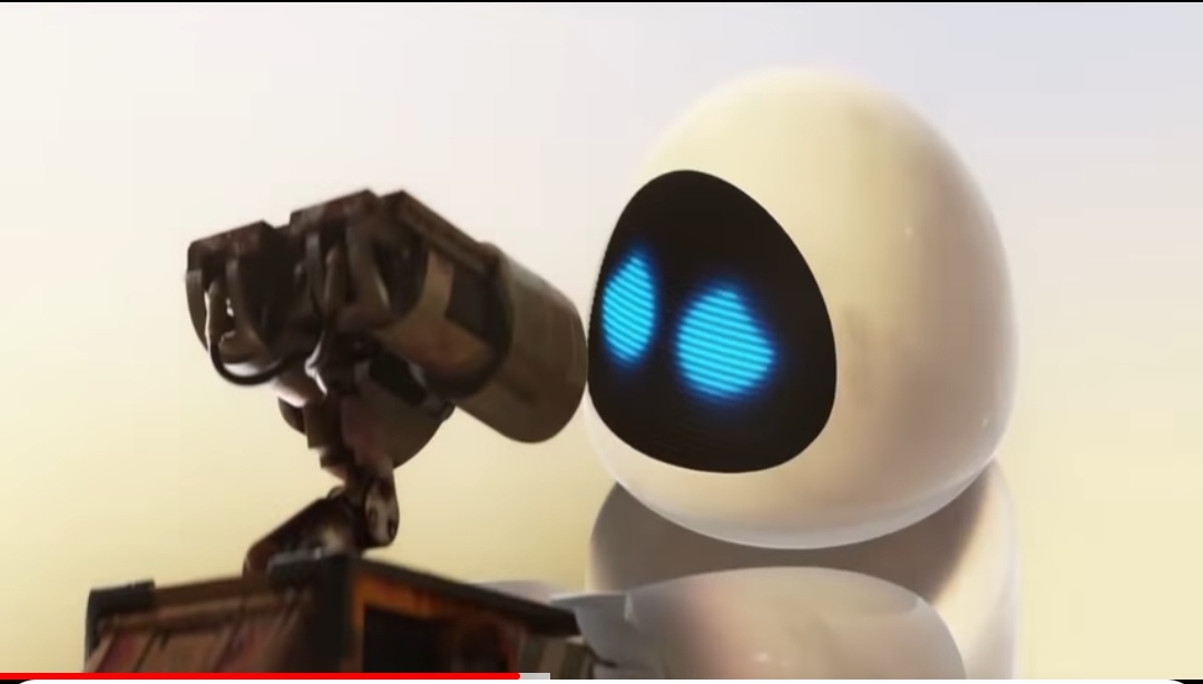 Wall e and Eve crying Blank Meme Template