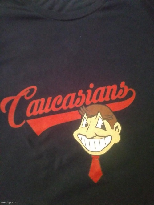 Cleveland Caucasions | image tagged in cleveland indians new logo,major league baseball,funny memes | made w/ Imgflip meme maker
