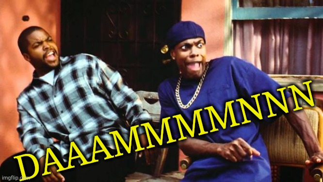 Ice Cube Damn | DAAAMMMMNNN | image tagged in ice cube damn | made w/ Imgflip meme maker