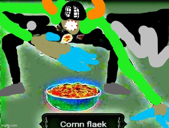 High Quality crls but cornn flaek Blank Meme Template