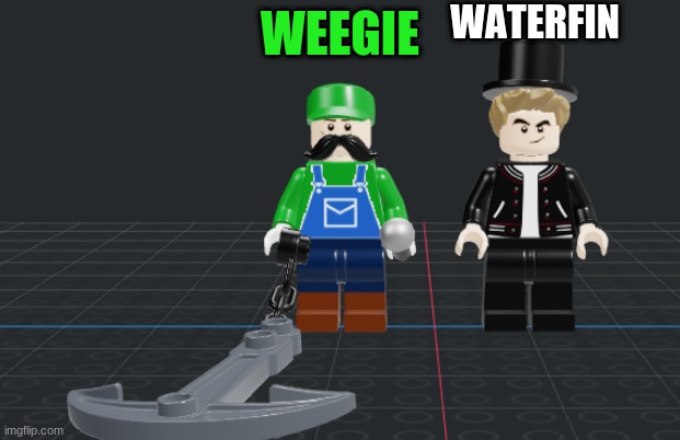 done | WATERFIN; WEEGIE | made w/ Imgflip meme maker