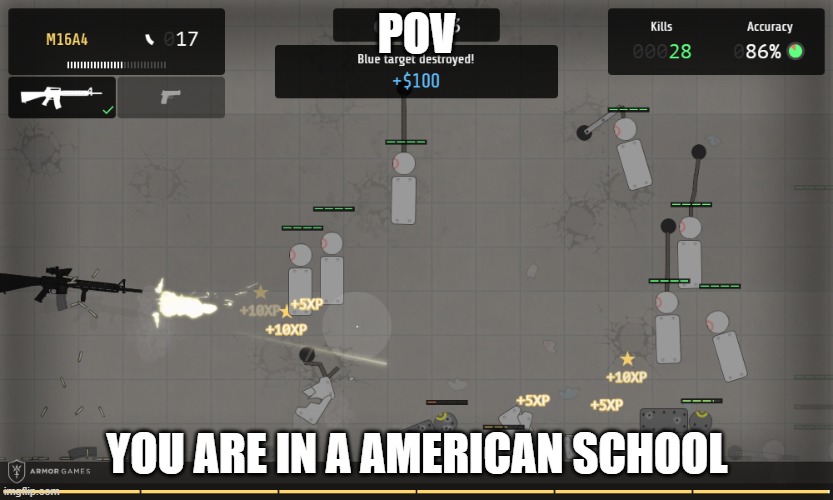 POV; YOU ARE IN A AMERICAN SCHOOL | made w/ Imgflip meme maker