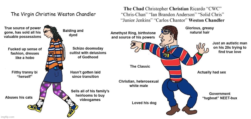 late 2000s chris is chad | made w/ Imgflip meme maker