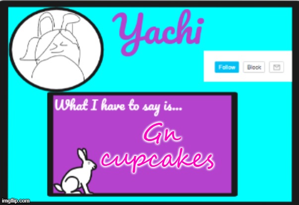 Yachi's personal  temp | Gn cupcakes | image tagged in yachi's personal temp | made w/ Imgflip meme maker