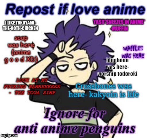 Crossbones was here- kakyoin is life | made w/ Imgflip meme maker