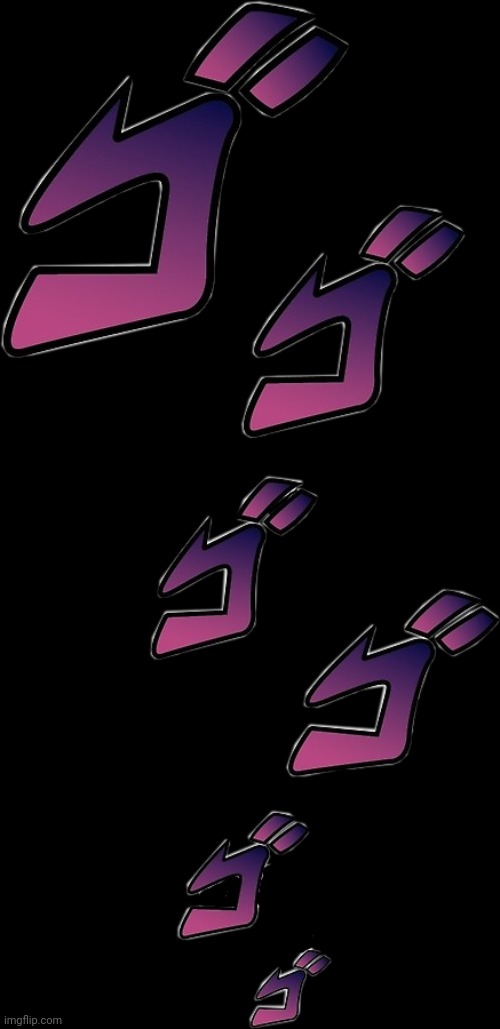 Jojo Menacing | image tagged in jojo menacing | made w/ Imgflip meme maker