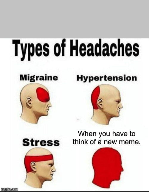 types of headache - Imgflip