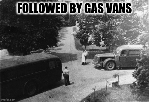 FOLLOWED BY GAS VANS | made w/ Imgflip meme maker