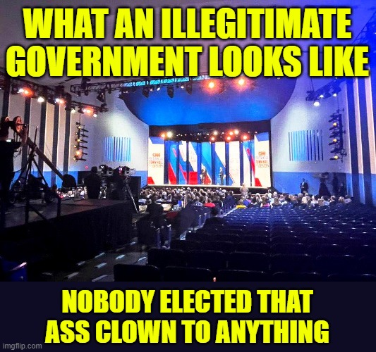 Forensic audits in all 50 states, now. Restore the Republic. | WHAT AN ILLEGITIMATE GOVERNMENT LOOKS LIKE; NOBODY ELECTED THAT ASS CLOWN TO ANYTHING | image tagged in joe biden,kamala harris,election 2020,election fraud | made w/ Imgflip meme maker