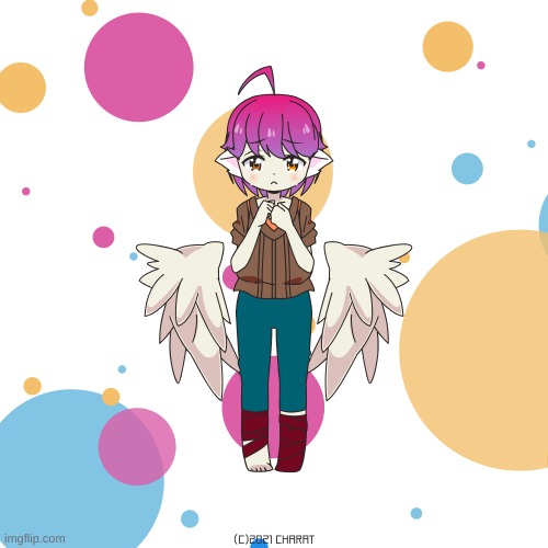 Robin (our little angel :3 ) | image tagged in charat | made w/ Imgflip meme maker