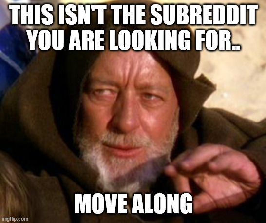 Obi Wan Kenobi Jedi Mind Trick