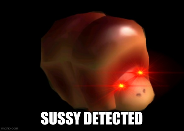 Giant Breadbug Sticker | SUSSY DETECTED | image tagged in giant breadbug sticker | made w/ Imgflip meme maker