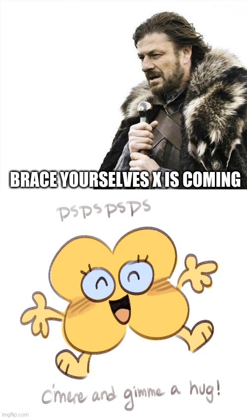 BRACE YOURSELVES X IS COMING | image tagged in memes,brace yourselves x is coming | made w/ Imgflip meme maker