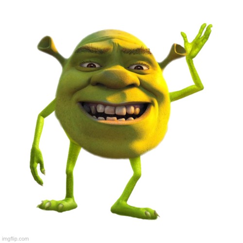 Shrek Wazowski | image tagged in shrek wazowski | made w/ Imgflip meme maker
