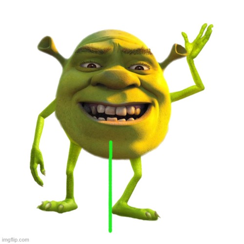 Shrek Wazowski | image tagged in shrek wazowski | made w/ Imgflip meme maker