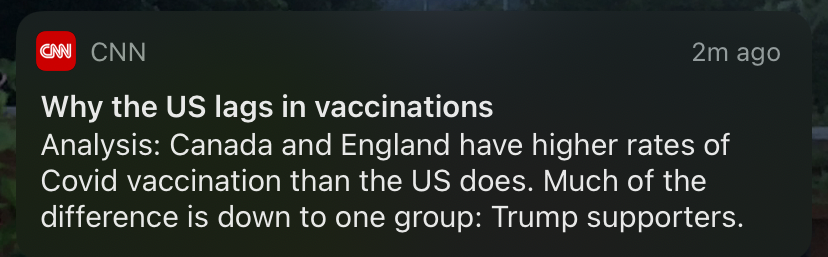 Why the U.S. lags in vaccination rates Blank Meme Template