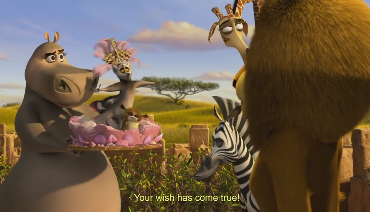 Your wish has come true Blank Meme Template