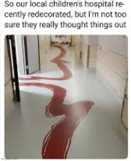 It looks like someone started a massacre | image tagged in you had one job,design fails,fail | made w/ Imgflip meme maker