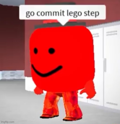go commit lego step | image tagged in go commit lego step | made w/ Imgflip meme maker
