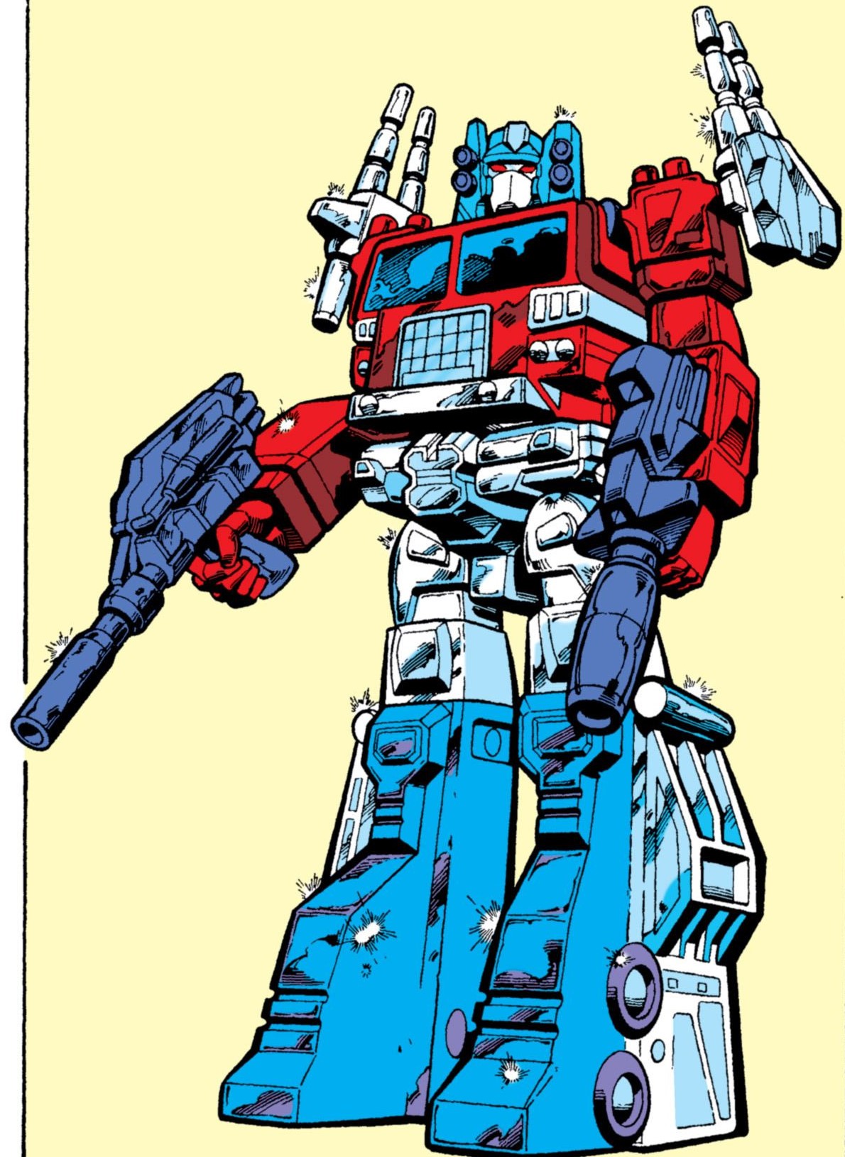 High Quality Powermaster Optimus Prime Blank Meme Template