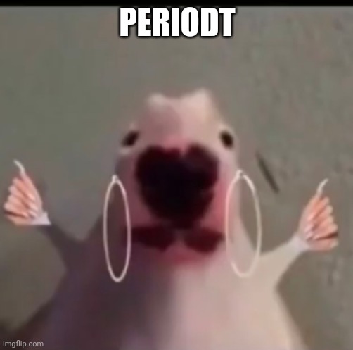 Periodt | PERIODT | image tagged in periodt | made w/ Imgflip meme maker