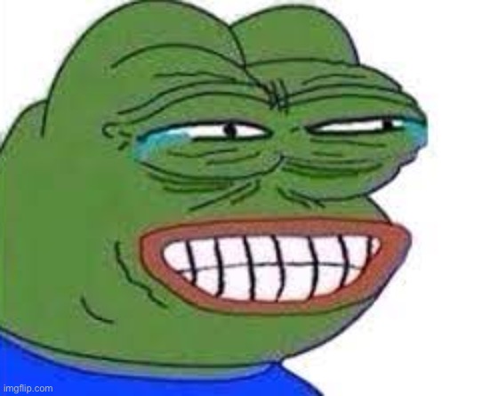 pepe laugh cry | image tagged in pepe laugh cry | made w/ Imgflip meme maker