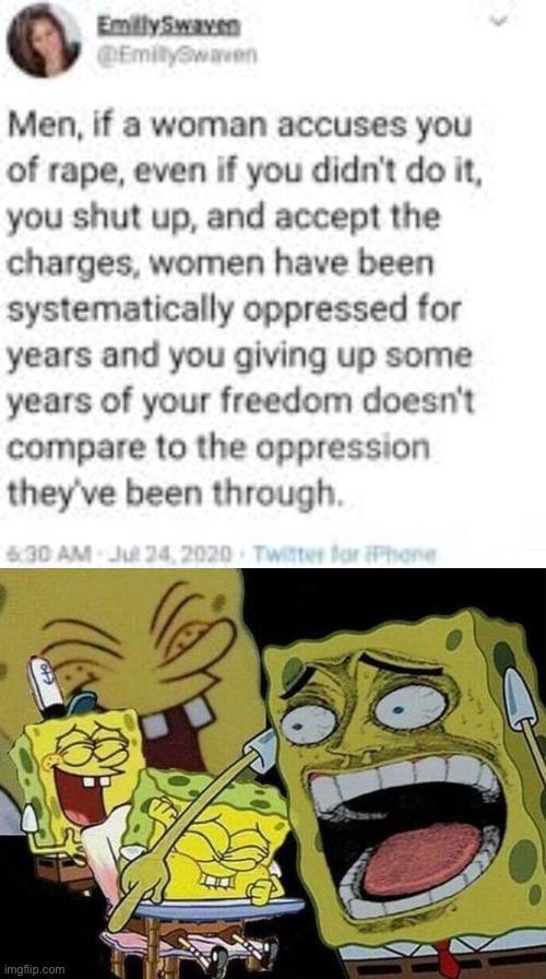 a u d a c i t y | image tagged in spongebob laughing hysterically,funny,memes,politics,systematic oppression | made w/ Imgflip meme maker