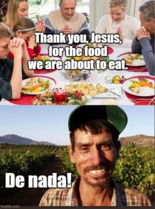Thank you Jesus | image tagged in trump supporter,trump wall,conservatives,republican,liberals,trump | made w/ Imgflip meme maker