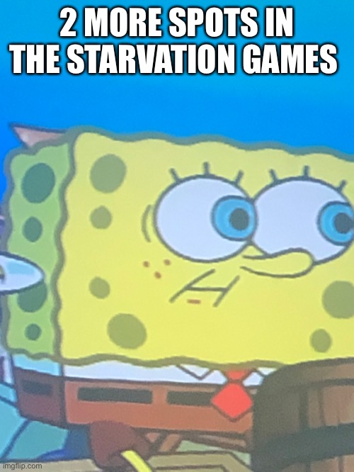Na | 2 MORE SPOTS IN THE STARVATION GAMES | made w/ Imgflip meme maker