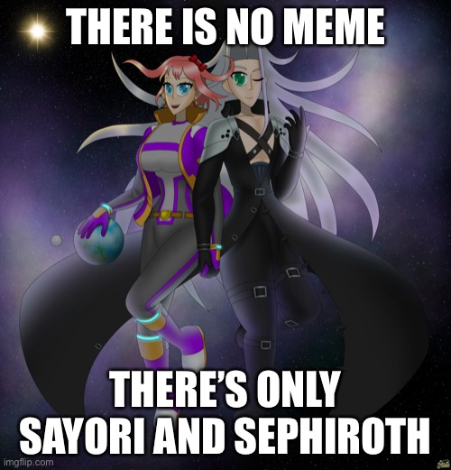 Sayori and Sephiroth - Imgflip