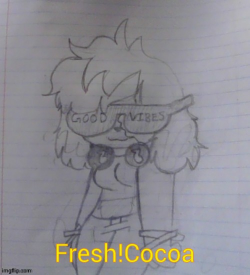 Fun fact: She's blind. |  Fresh!Cocoa | made w/ Imgflip meme maker