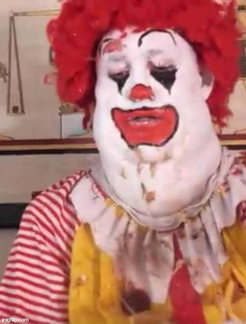 You've been scrolling awhile - You look like you need some belly lint... | image tagged in mcdonalds,ronald mcdonald,cursed,belly lint,disgruntled,clown | made w/ Imgflip meme maker