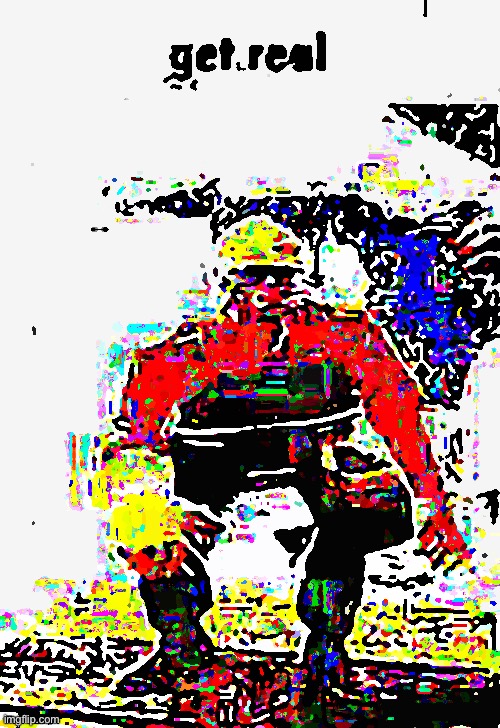 High Quality Get real extra deep fried and crispy Blank Meme Template