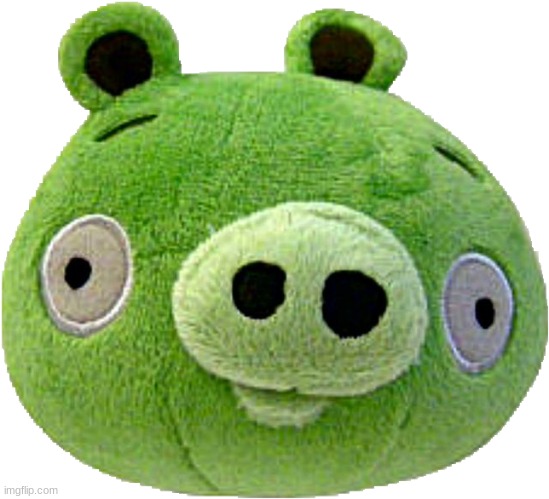 Bad Piggie plush | image tagged in bad piggie plush | made w/ Imgflip meme maker