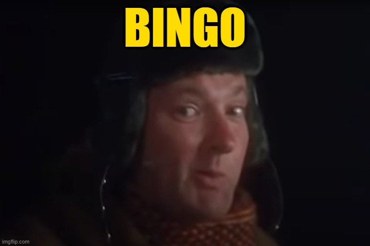 BINGO | made w/ Imgflip meme maker