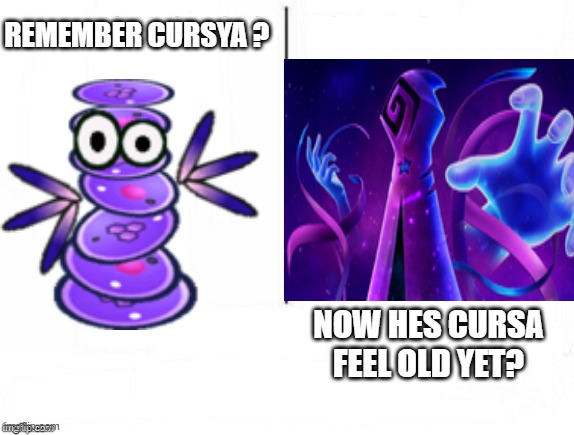 REMEMBER CURSYA ? NOW HES CURSA FEEL OLD YET? | image tagged in feel old yet,super mario,paper mario | made w/ Imgflip meme maker