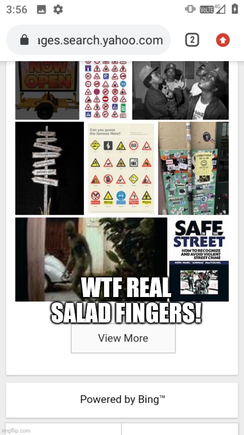 WTF REAL SALAD FINGERS! | made w/ Imgflip meme maker