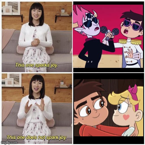 svtfoe SHIPPING comment which one u ship more : ❤️Tomco❤️ OR sTaRcO | image tagged in this one sparks joy,relationships,shipping | made w/ Imgflip meme maker