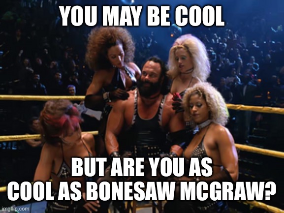 Bonesaw is readdyyyy | YOU MAY BE COOL; BUT ARE YOU AS COOL AS BONESAW MCGRAW? | image tagged in spiderman | made w/ Imgflip meme maker