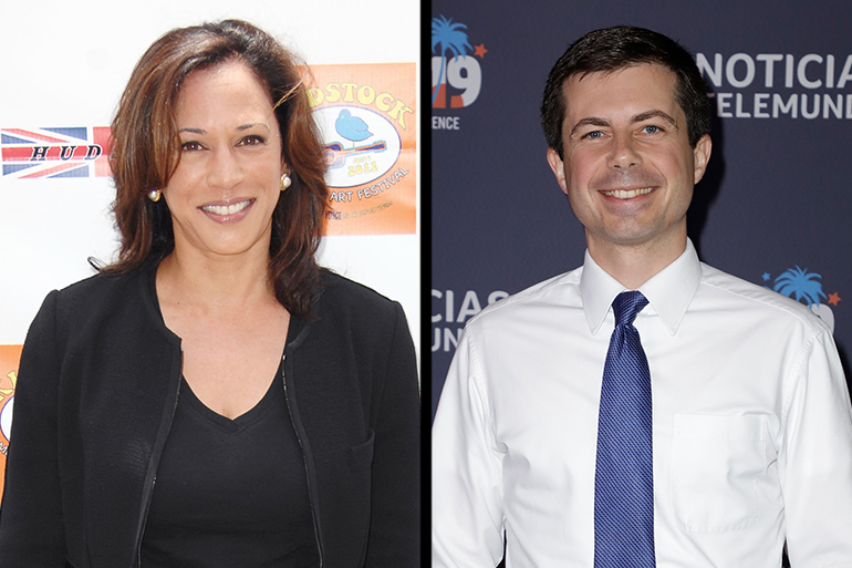 Kamala Harris Pete Buttigieg Blank Meme Template