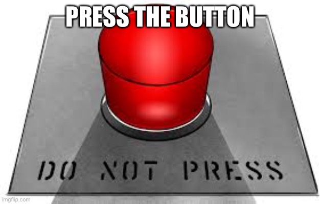 Press The Button | PRESS THE BUTTON | image tagged in button | made w/ Imgflip meme maker