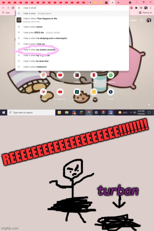 idk how to draw | REEEEEEEEEEEEEEEEEEEE!!!!!!!! turban | made w/ Imgflip meme maker