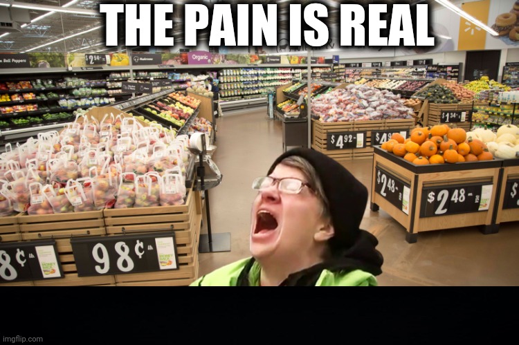 The pain is real | THE PAIN IS REAL | image tagged in the pain is real | made w/ Imgflip meme maker