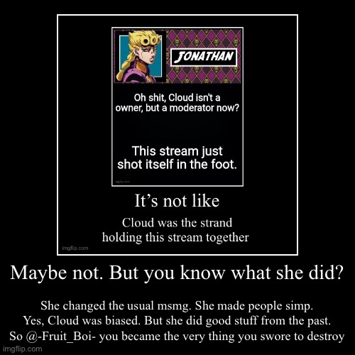 I guess the Cloud drama is continuing | image tagged in funny,demotivationals | made w/ Imgflip demotivational maker